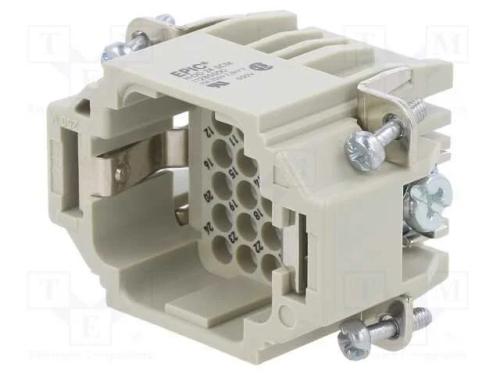 Conector: HDC, inserto de contatos, macho, EPIC H.