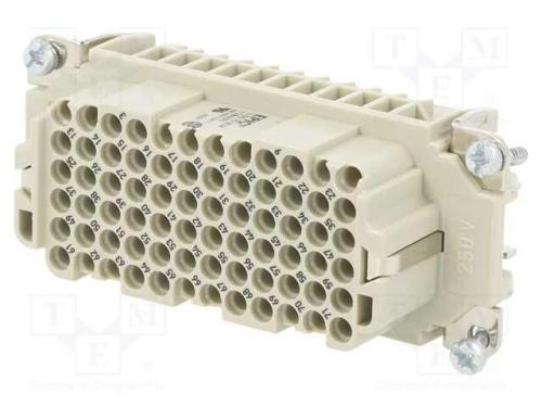 Conector: HDC, inserto de contatos, fêmea, EPIC H.