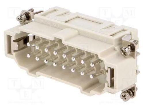 Conector: HDC, inserto de contatos, macho, S-EP, .