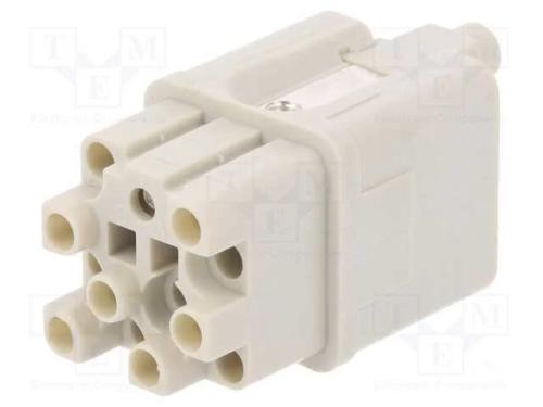 Conector: HDC, inserto de contatos, fêmea, S-Q12/.