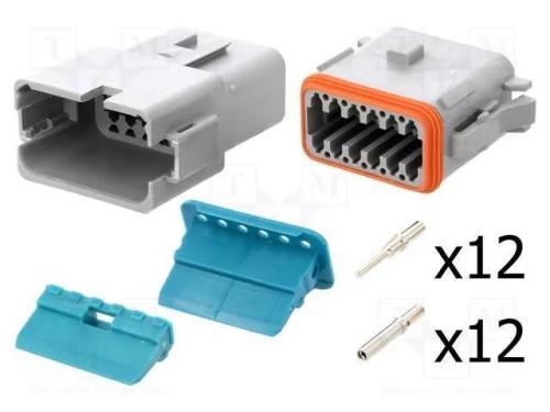 Conector: Fio-Fio, At, Macho + Fêmea, Ficha, com .