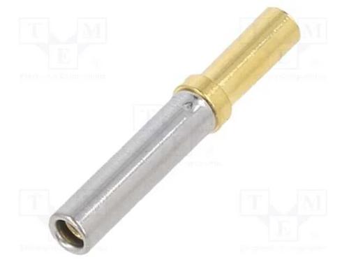 Contacto, Fêmea, 16, Dourado, 20awg÷16awg, Ahd,At, a Granel, Cerrar