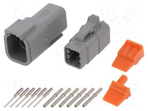 Conector: Fio-Fio, Atm, Macho + Fêmea, Ficha, com.