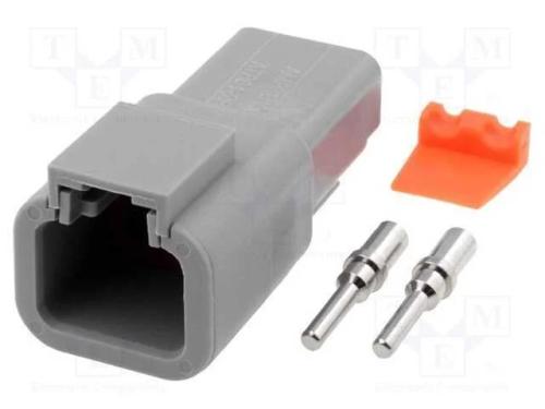 Conector: Fio-Fio, Atp, Macho, Ficha, com Cabo, Pin: 2, Cerrar, Ip67