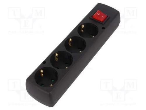 Conector: de alimentação, fêmea, multiplicador, 2.