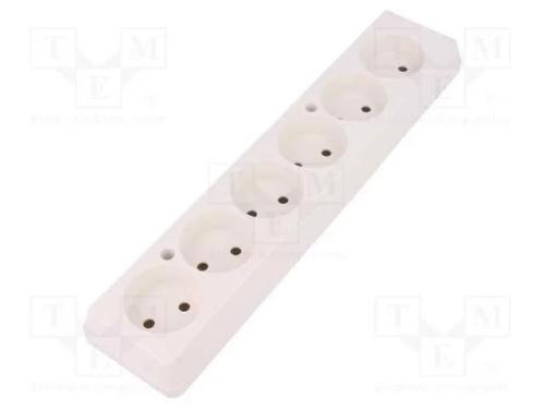 Conector: de alimentação, fêmea, multiplicador, 2.