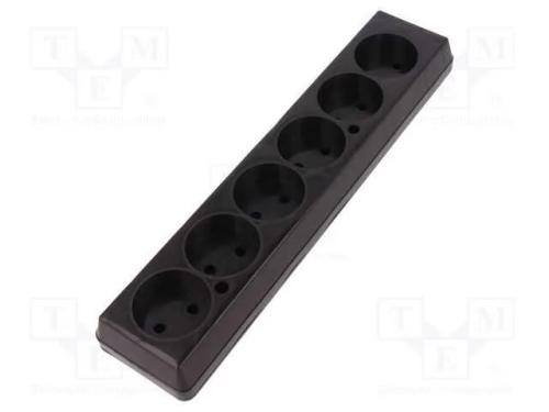 Conector: de alimentação, fêmea, multiplicador, 2.