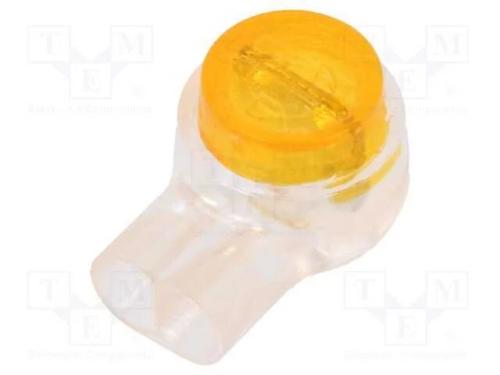 Conector rápido, Presslok, IDC, 22AWG÷26AWG, amar.