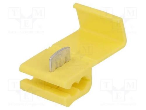 Conector rápido, IDC, 4÷6mm2, com cabo, amarelo, .