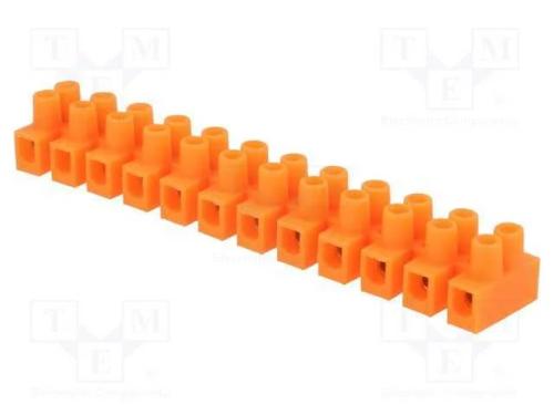 Bloco terminal, terminal parafusado, 4mm2, 400V, .