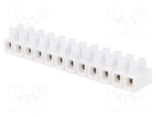 Bloco terminal, terminal parafusado, 4mm2, 400V, .