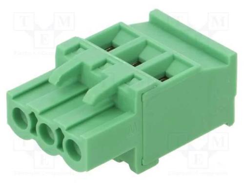 Pluggable terminal block, 7.62mm, ways: 4, straig.