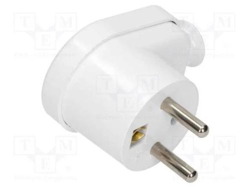 Conector: de alimentação, macho, ficha, 2P+PE, 23.
