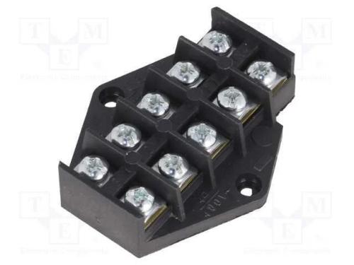 Bloco terminal, terminal parafusado, 4mm2, 400V, .