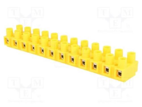 Bloco terminal, terminal parafusado, 0,75÷10mm2, .