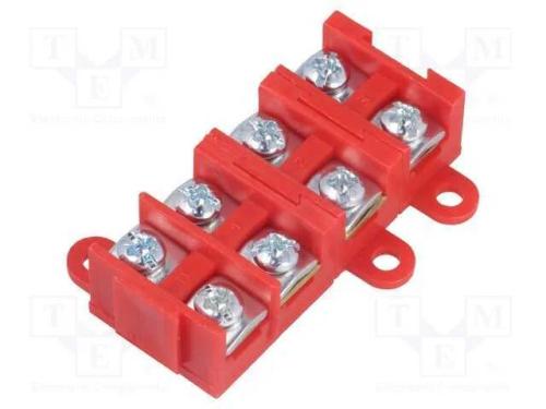 Bloco terminal, terminal parafusado, 1,5÷4mm2, 38.