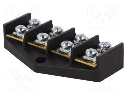 Bloco terminal, terminal parafusado, 16mm2, 76A, .