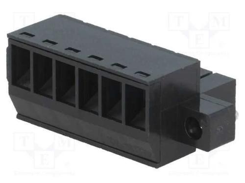 Bloco terminal separável, 3,5mm, faixas: 6, simpl.