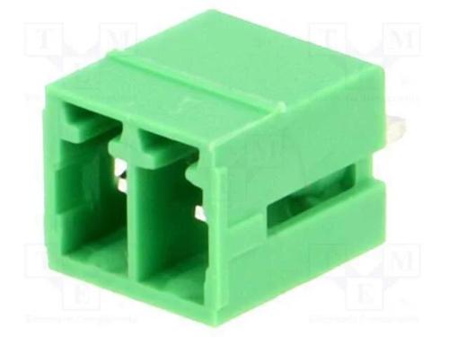 Bloco terminal separável, 3,5mm, faixas: 2, simpl.