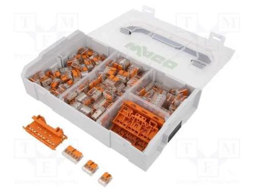 Conector rápido, 221, aperto de molas, 0,2÷4mm2, .