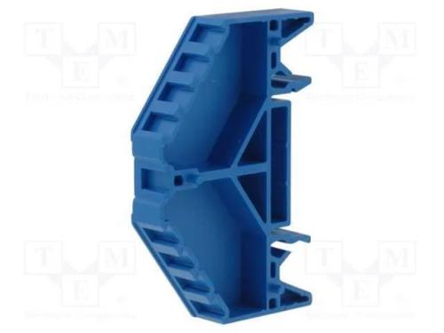 Pega de designadores, azul, TS35 x 7.5, -25÷70C, .