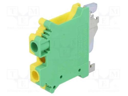 Conector: de carril, 0,2÷10mm2, faixas: 1, braçad.
