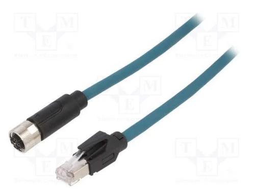 Cabo para Sensores/Automatização, Pin: 8, Fêmea, Ip67, 48v, 500ma