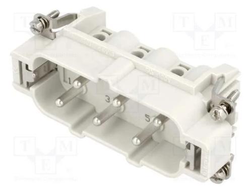 Conector: HDC, inserto de contatos, macho, S-HSB,.
