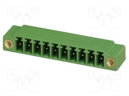 Bloco terminal separável, 3,81mm, faixas: 2, angu.