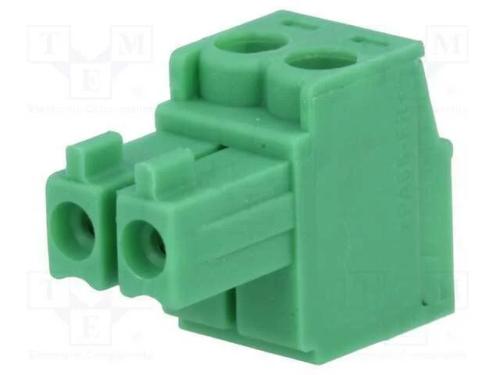 Bloco terminal separável, 3,5mm, faixas: 2, simpl.