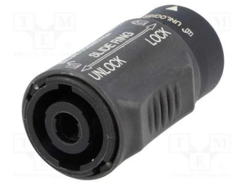 Adaptador, Pin: 4, com Cabo, 30a, 250v, Speakon