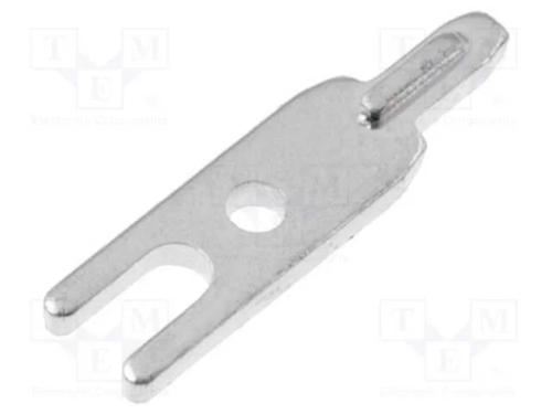 Conetor: plano, 2,8mm, 0,8mm, THT, estanhado, bro.