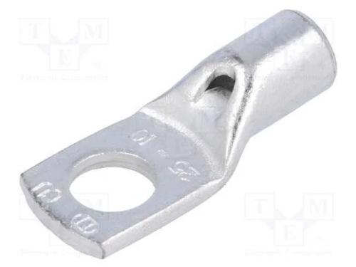 Terminal: anel tubular, M10, 25mm2, cerrar, com c.