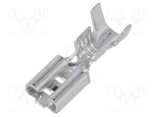 Conetor: plano, 4,8mm, 0,8mm, macho, 1,5÷2,5mm2, .
