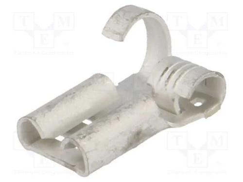 Conetor: plano, 6,3mm, 0,8mm, macho, 0,8÷3mm2, ce.