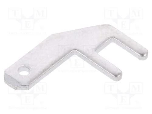 Conetor: Plano, 3,3mm, 0,8mm, Fêmea, Tht, Latão, Estanhado