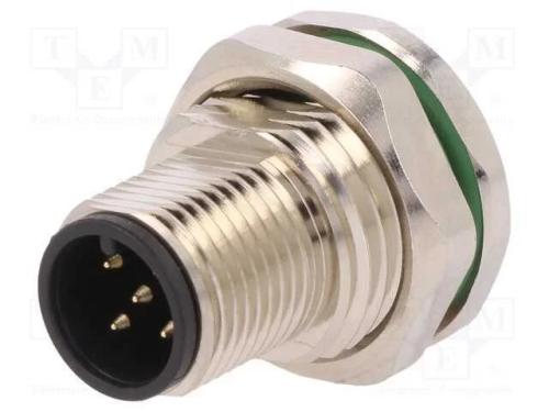 Tomada, M12, Pin: 5, Macho, Código A-Devicenet / Canopen, Tht, Ip67