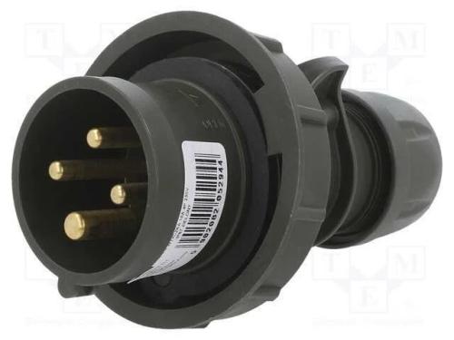 Conector: de Alimentação Ac 3 Fases, Ficha, Macho.