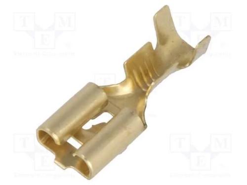 Conetor: plano, 6,3mm, 0,8mm, macho, 1÷2,5mm2, ce.