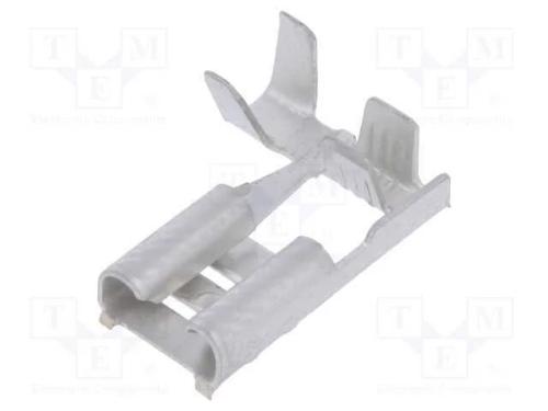 Conetor: plano, 6,3mm, 0,8mm, macho, 1÷2,5mm2, ce.