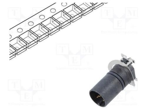 Tomada, M12, Pin: 5, Macho, Código A-Devicenet / Canopen, para Pcb