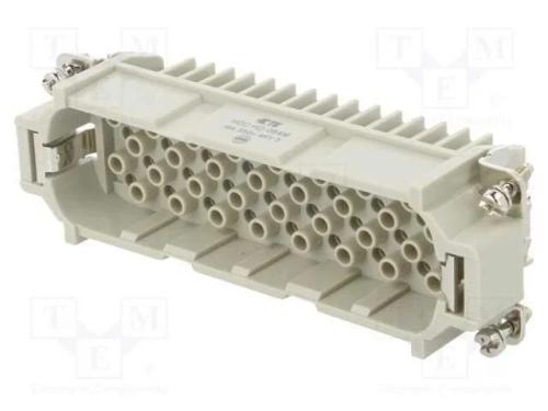 Conector: Hdc, Macho, Hd, Pin: 64, 64+Pe, Tamanho 8, Sem Contactos
