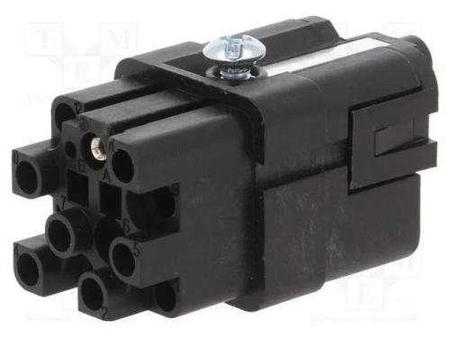Conector: HDC, fêmea, EPIC H-A, PIN: 13, 12+PE, t.
