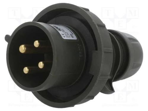 Conector: de Alimentação Ac 3 Fases, Ficha, Macho.