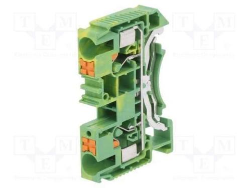 Conector: de carril, DS, 0,5÷10mm2, faixas: 1, br.