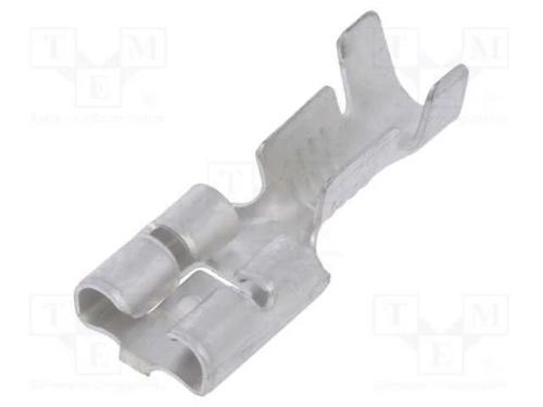Conetor: plano, 6,3mm, 0,8mm, macho, 1÷2,5mm2, ce.