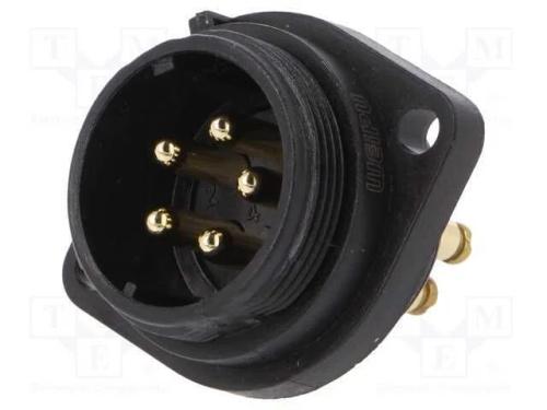 Tomada, SP21, macho, PIN: 5, IP68, 10A, terminal .
