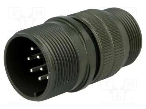 Conector: redondos, tamanho 18, MS/DS, liga de al.