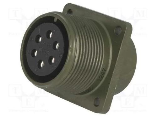 Conector: redondos, tamanho 18, MS/DS, liga de al.
