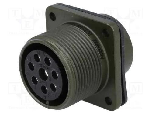 Conector: redondos, tamanho 18, MS/DS, liga de al.